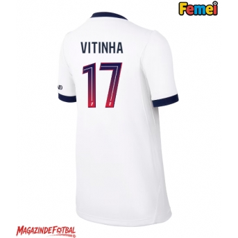Paris Saint-Germain Vitinha #17 Tricou Fotbal Replică 2026-27 Femei Deplasare